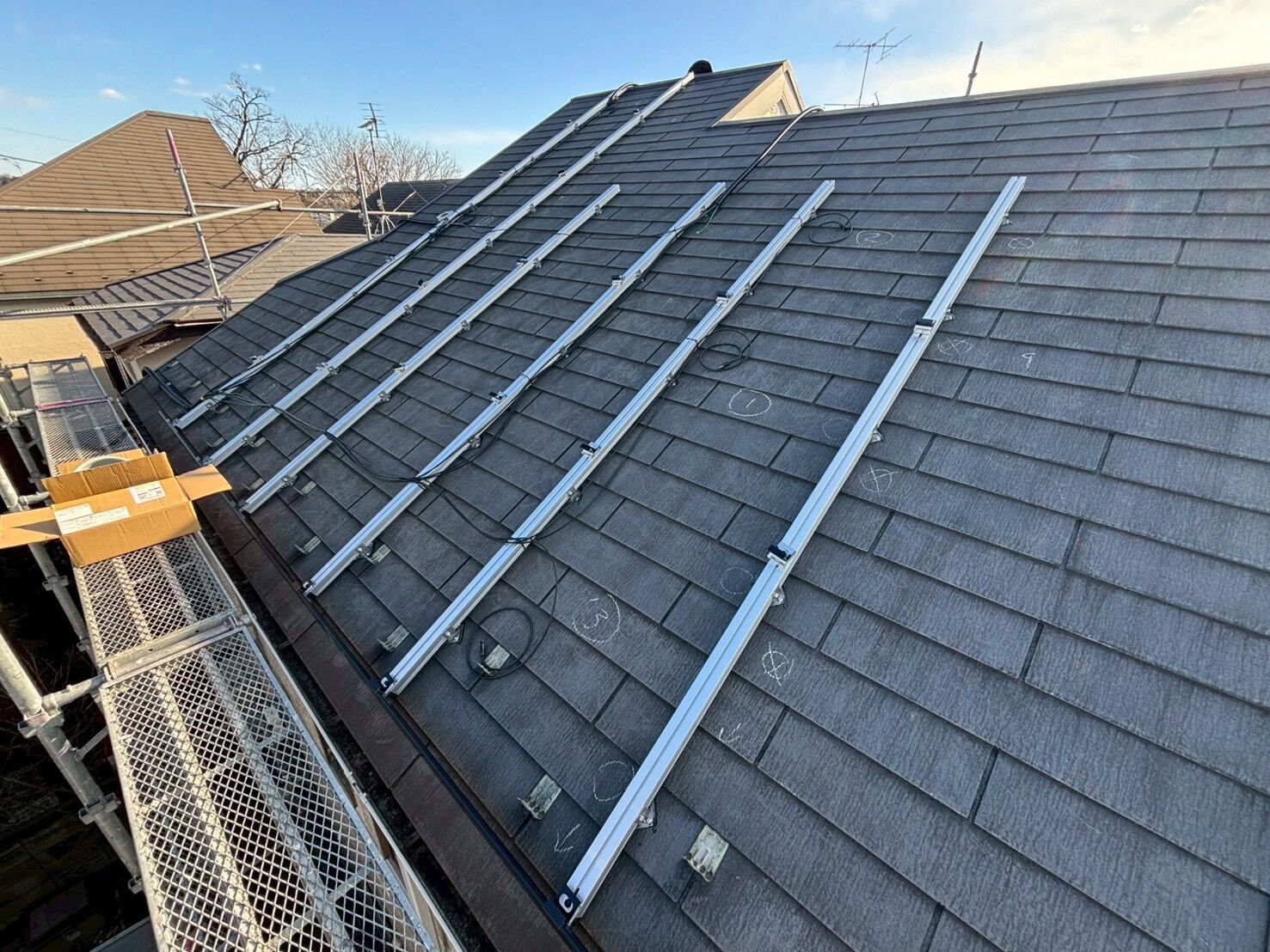 太陽光発電システム設置工事の施工事例をご紹介