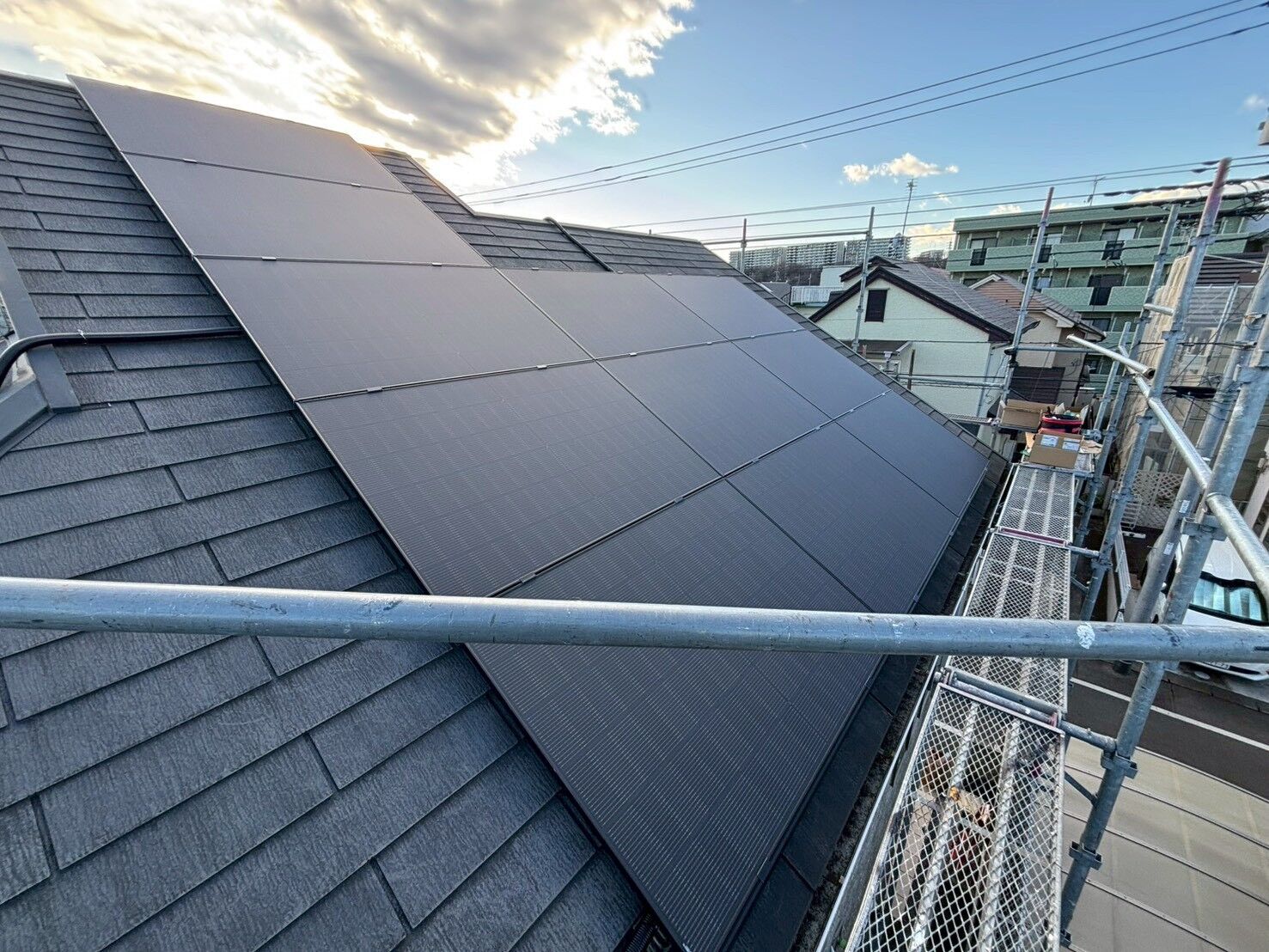 太陽光発電システム設置工事の施工事例をご紹介