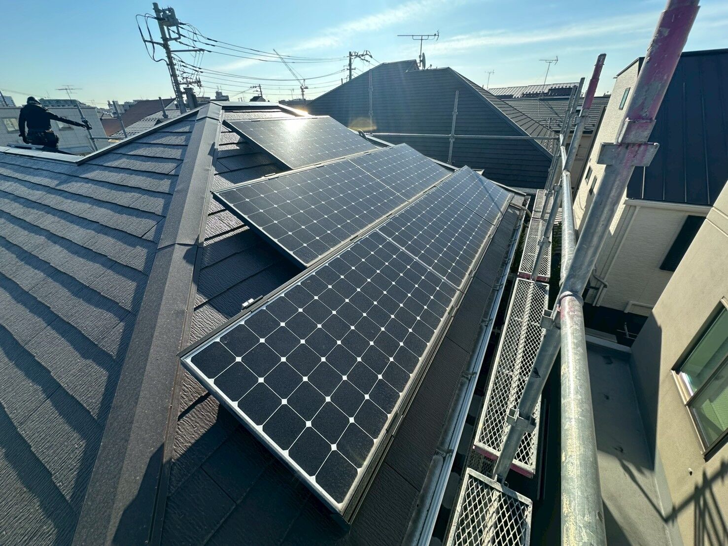 屋根に太陽光発電を設置しました｜施工の流れをご紹介